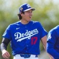 大谷が高笑い…崩れ落ちる由伸　ド軍メディアが捉えた44秒、米釣られ笑い「よく分からないけど」
