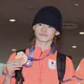 【五輪】スノボＨＰ銅の１９歳・山田琉聖が帰国会見「取れてよかった。感謝の気持ちを言えたら」
