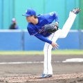 【中日】ドラ２桜井頼之介プロ初実戦１回０封「成長できる」２安打１四球で満塁ピンチも清宮斬り