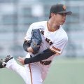 巨人・ドラ３山城　沖縄凱旋登板２回０封デビュー　故郷での“プロ初先発”に「すごくよかった」