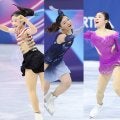【五輪】日本女子トリプル好発進　大逆転金の「りくりゅう」からパワー　中井「感動」坂本「諦めずに」千葉「心を揺さぶられた」