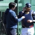 侍ジャパン　初のライブＢＰでトラブル　ピッチコムの異常発生で練習が中断　北山はリズム崩さず落ち着いて投球