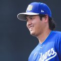 日本お昼過ぎ…大谷翔平が添えた同僚との一幕　やってきた“恒例行事”、ライブBPから7時間