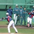 侍ジャパン　佐藤輝明がピッチクロックの影響に言及「投球間の方が短い」ルーティンも「考えながら準備したい」打席に走って向かう工夫も