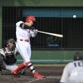 広島　ドラ１・平川が対外試合初本塁打！推定１２５メートル弾で圧巻のパワー見せる　新井監督も満面の笑み