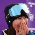 【スノボ】金メダル深田茉莉が号泣「けんかも言い合いもしてつらい時期も」それでも父に一番感謝