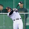 阪神・ドラ１立石　初屋外フリーで５１スイング７本柵越え　広角に打ち分ける技術に平田２軍監督絶賛