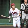 広島・ドラ１平川　対外試合初本塁打！推定１２５メートル　課題の左打席で「会心の当たり」　新井監督「これぐらいはやると思っていた」