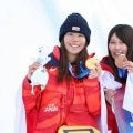 女子スロープスタイルで深田茉莉が金、村瀬が銅　男子は長谷川が銀