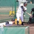 【阪神】「対左腕」の強さは健在　前川右京がライブBPで新外国人ルーカスから２本の安打性打球
