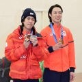 【五輪】ジャンプ混合銅・小林陵侑が帰国会見「メダルを獲得できて、学びが多かった」約１００人が出迎え　二階堂蓮は体調不良で会見欠席