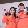 【五輪】最年少１７歳で銅メダル・中井亜美「ニュースを見て、実感がわいてきた」世界選手権へ「細かいミス直す」…一夜明け会見