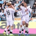 多摩川クラシコ、前半はアウェーのＦＣ東京が２-１でリード　マルセロヒアン、主将の室屋が得点
