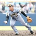 阪神ドラ２・谷端　軽快二塁守備　「１番」で無安打も将「ディフェンスができれば出続けることができる」