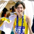 【大阪マラソン】２年前Ｖの平林清澄が日本勢トップ５位　ＭＧＣ出場権獲得に「ひと安心」　記者会見一問一答
