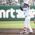 WBC初選出・森下翔太がフェンス直撃二塁打！ソフトバンクドラ1左腕を攻略