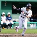 【侍ジャパン】周東佑京、23年大会ほうふつの快足　佐藤輝の左翼線への打球で一塁から一気生還