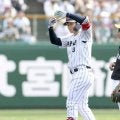 侍・森下　初実戦で躍動２安打４打点　新パフォ“釣りポーズ（仮）”披露　 「ボール見えていた」左翼＆中堅こなしアピール 