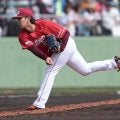 【楽天】ドラ２伊藤樹、スプリットさえ渡る「自分の球が通用する」２回１失点　丸、坂本から三振