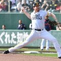 【ソフトバンク】スチュワート477日ぶりマウンド「感慨深い」サムライ斬りで完全復活へ第１歩