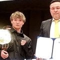 【RISE】「196」大会中に世界バンタム級王座戦調印式、王者志朗と挑戦者の大﨑孔稀が火花