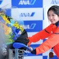 【五輪】最年少メダリストの中井亜美が笑顔で帰国「４年後もこの場に出場できるように」フィギュア女子