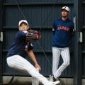 【侍ジャパン】菊池雄星が合流後初ブルペン「セットアップを確認」いきなり捕手座らせ17球