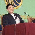 【五輪】“金メダルフィーバー”りくりゅうが日本記者クラブで会見　「宇宙一になった方は初めて」紹介に照れる