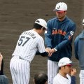 【侍ジャパン】ダルビッシュ、牧秀悟にユーモアたっぶりにツッコミ「全然泣いてくれへんやん」