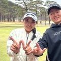 吉崎マーナと田村萌来美が「サロンパスカップ」予選会を突破