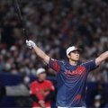 【WBC】大谷翔平　半袖ユニホーム姿で合流後即グラウンドへ　坂本と握手、中村と談笑