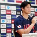 大谷翔平、侍J合流も時差ボケ「頭がぼーっとする」　鈴木誠也と同席会見「戦っていける」