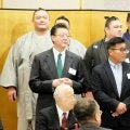 大相撲　近大出身の朝乃山「準ご当地なので活躍したい」学生相撲出身力士を励ます会で誓い新たに