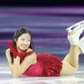 「冷たいですし、ちょっと痛い」中井亜美が「萌える」と話題の足バタバタ寝そべりポーズに言及　エキシビで反響