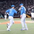 【日本ハム】開幕４番三塁の郡司裕也が同僚の台湾代表「背番号11」から“今季１号”先制ソロ