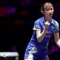 早田ひな、世界5位のサウスポー撃破に明かした想い　触発されたフィギュア金メダリストの存在「私の卓球を見てほしい」【シンガポールスマッシュ】