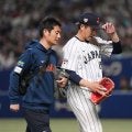 【WBC】クローザー大勢が緊急降板　足がつったような仕草　辞退者続出の救援陣にアクシデント