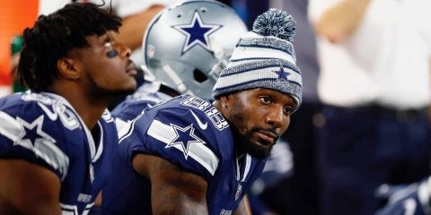希少 黒 NFL ダラス・カウボーイズ デズ・ブライアント ユニフォーム ダラス・カウボーイズWRデズ・ブライアントを解雇 | | スポーツ