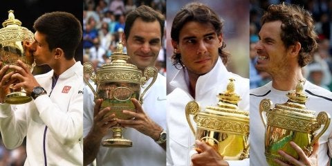 フェデラー、ナダル、ジョコビッチ サイン入りディスプレイ フェデラー、ナダル、ジョコビッチ サイン入りディスプレイ