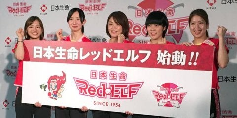 卓球女子Tリーグ 日本生命レッドエルフ ユニフォーム 3S 早田