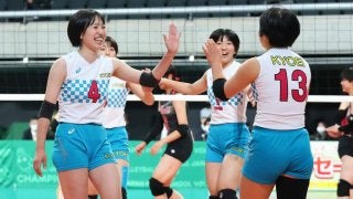 共栄学園が快勝 2回戦の相手は前々回優勝の東九州龍谷／春高バレー