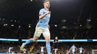 デ・ブライネ2G1AにハーランドがPLシーズン最多33ゴール！ 王者シティ