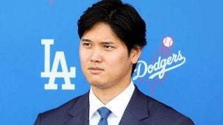 大谷翔平、スーツは最大86万円 ネクタイも“青仕様”…ドイツ製の