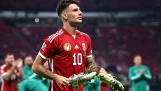 adidas ハンガリー代表 サッカーシャツ SZOBOSZLAI 10