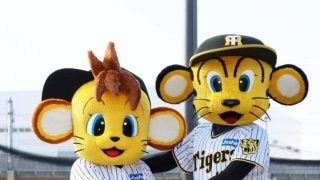 阪神が新マスコット「コラッキー」発表＆入団会見 名前の由来は「CO 