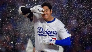 大谷“新ポーズ”は「スキンケア・スワイプ」 早くもグッズ化…製作