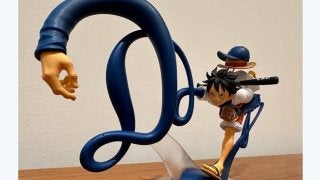 大谷翔平、ワンピース人形に“ご満悦” まさかの連投…試合62分後、ルフィ