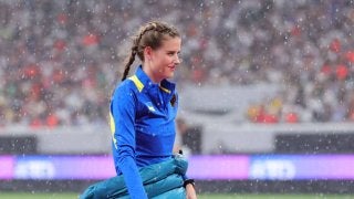 マフチフ 直筆サイン A4 世界陸上 オリンピック 眠れる森の美女 マフチク 世界陸上 超人 走り高跳び 眠れる森の美女 マフチフ 直筆サイン