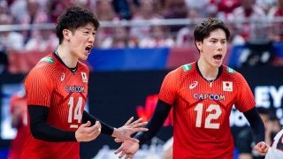 石川祐希、髙橋藍のプレーをセリエA公式が称賛 超満員1万4001人の観衆