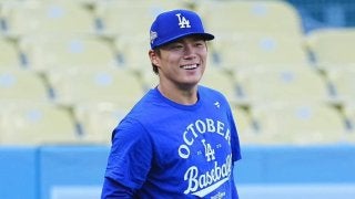 山本由伸の“名言”もTシャツに 胸に刻まれた日本語…練習でキケらが着用